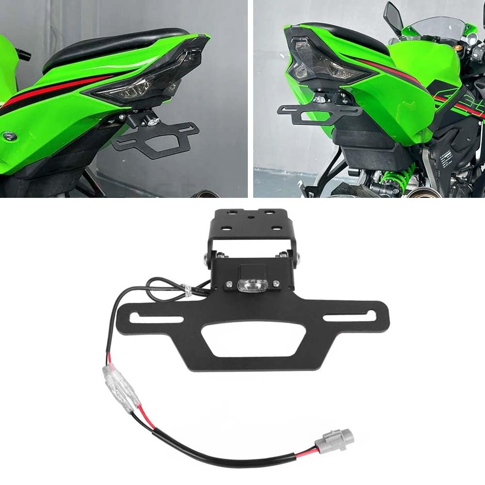 Amazon | 2024 隠された バイクナンバープレートホルダー For ZX4R
